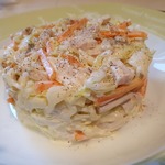 Салат из свинины и капусты