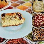 Кекс с вишней и маком