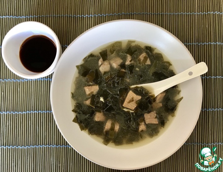 Рецепт: Корейский суп «Миёккук»