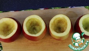 Запеченные яблоки под хрустящим безе ⋆