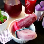 Фруктовый лед из замороженных ягод