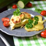 Куриная запеканка с цуккини
