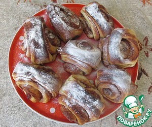 Финские булочки с корицей, пошаговый рецепт с фото