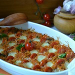 Запеканка из чечевицы