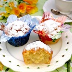 Кексы яблочно-кокосовые