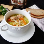 Суп с консервированным тунцом