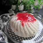 Творожная панна котта с джемом