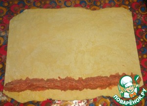 Пирог из слоеного теста с фаршем. Как быстро и вкусно испечь пирог с мясной начинкой