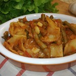 Капуста со стручковой фасолью