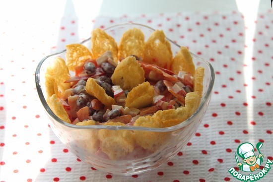 Салат «Для мужа» по рецепту Леночки ленушка87 https://www.povarenok.ru/recipes/show/136453/