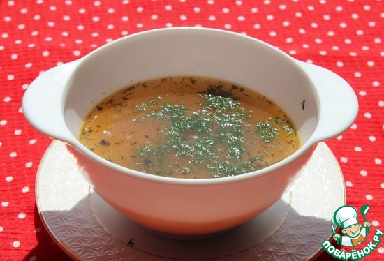 Харчо с рисом «Проще некуда» по рецепту Кристины angis2009 https://www.povarenok.ru/recipes/show/145796/