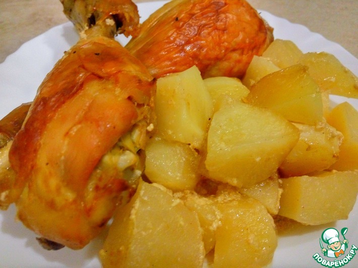 Картошка запеченная с курицей по-восточному: рецепт приготовления и секреты восточной кухни [Рецепты recipies]