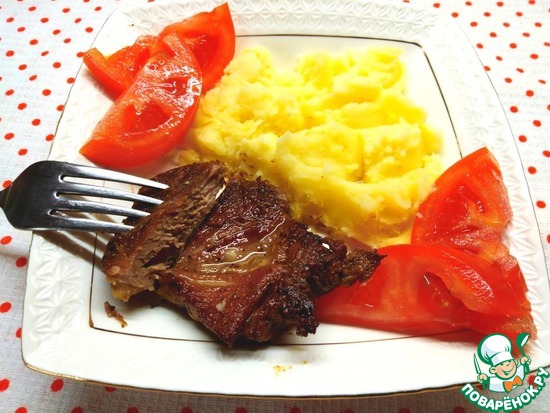 Мясо по-домашнему по рецепту Людочки Людмила НК