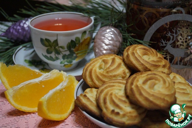 Итальянское печенье с рикоттой и апельсином
