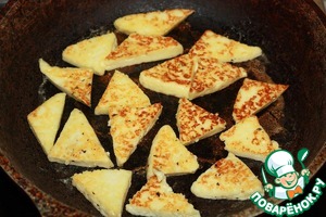 Салат с жареным халуми - пошаговый рецепт с фото на Повар.ру