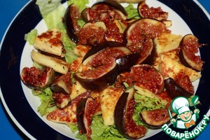 Салат с жареным халуми - пошаговый рецепт с фото на Повар.ру