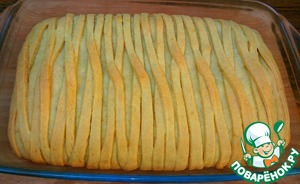 Песочный пирог с яблочной начинкой Масло растительное
