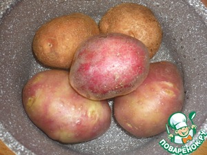 Картошка с курицей и шампиньонами - пошаговый рецепт с фото на Повар.ру