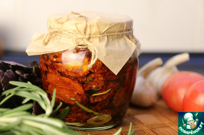 Вяленые томаты – кулинарный рецепт