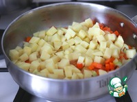 Тушеные овощи с домашней тушенкой ингредиенты