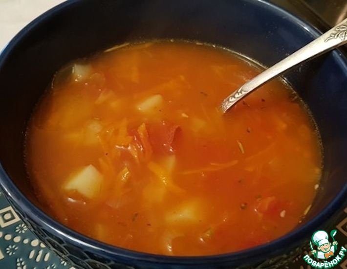 Рецепт: Суп овощной