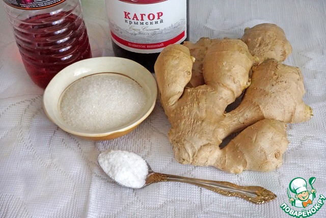 Имбирь маринованный – кулинарный рецепт