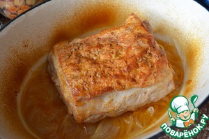 Рецепт свиной шейки в пиве запеченной в духовке