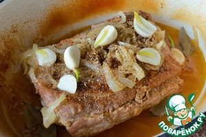 Рецепт свиной шейки в пиве запеченной в духовке