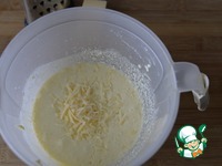 Закусочные кексы с творогом и сыром ингредиенты