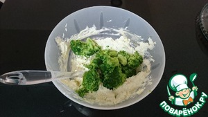 Творожная запеканка с брокколи – кулинарный рецепт