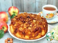 Пирог под яблочно-ореховой карамелью ингредиенты
