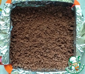Творожный пирог с какао, пошаговый рецепт с фото