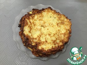 Кабачковый торт