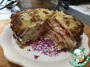 Кабачковый торт