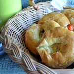 Булочки с фаршем и сыром Пикничок