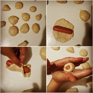 Тесто без дрожжей для сосисок в тесте по простому