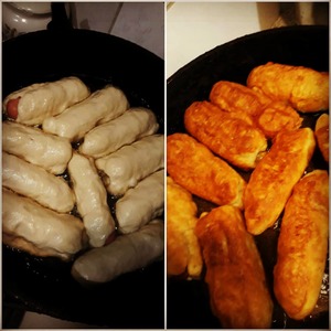 Тесто без дрожжей для сосисок в тесте по простому