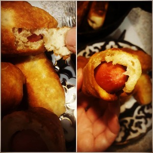 Тесто без дрожжей для сосисок в тесте по простому