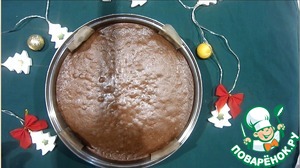 Шоколадно-кокосовый пирог, рецепт с фото.