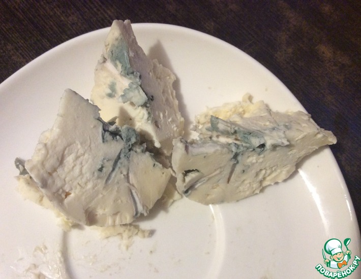 Рецепт: Голубой сыр сладких грёз