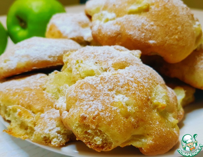 Рецепт: Итальянское печенье с яблоками