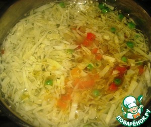 Овощной суп с куриными фрикадельками: пошаговый рецепт с фото