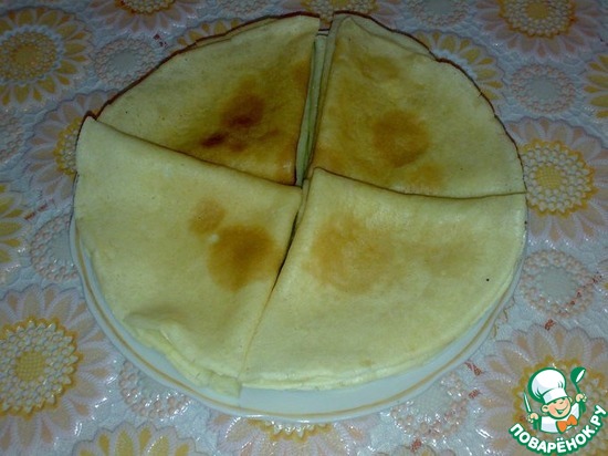 Тонкие блинчики на воде