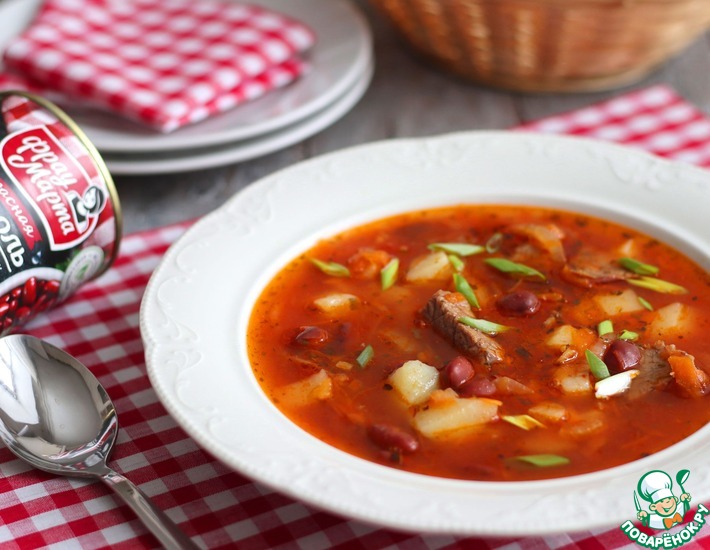 Острый мясной суп с фасолью: рецепт, ингредиенты и секреты приготовления