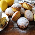 Лимонные кексы на кефире