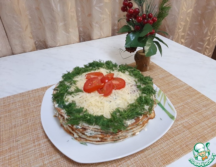 Куриный Торт Рецепт С Фото Пошагово