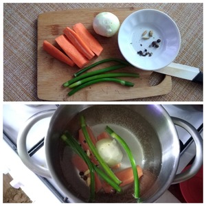 Деревенский суп из молодого картофеля