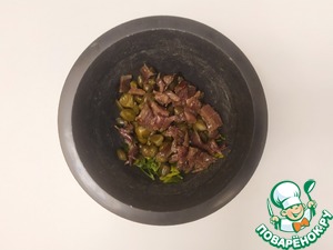 Рис с каперсами и анчоусами