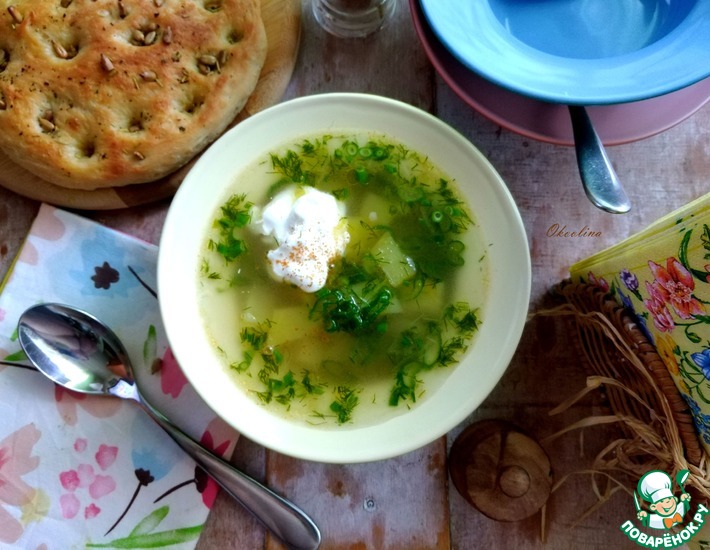 Суп из молодого картофеля с домашней лапшой: легкий и вкусный рецепт