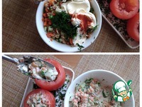 Закуска в помидорах с тунцом ингредиенты